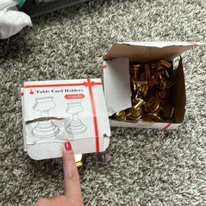 Table number Holders